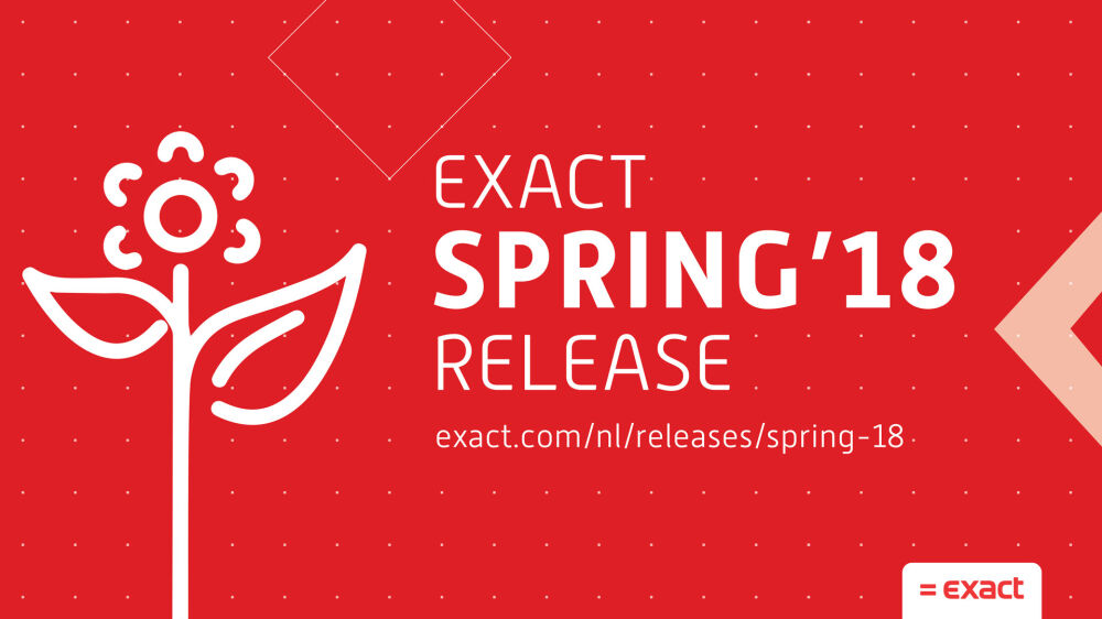 Logo van Exact Spring Release 2018