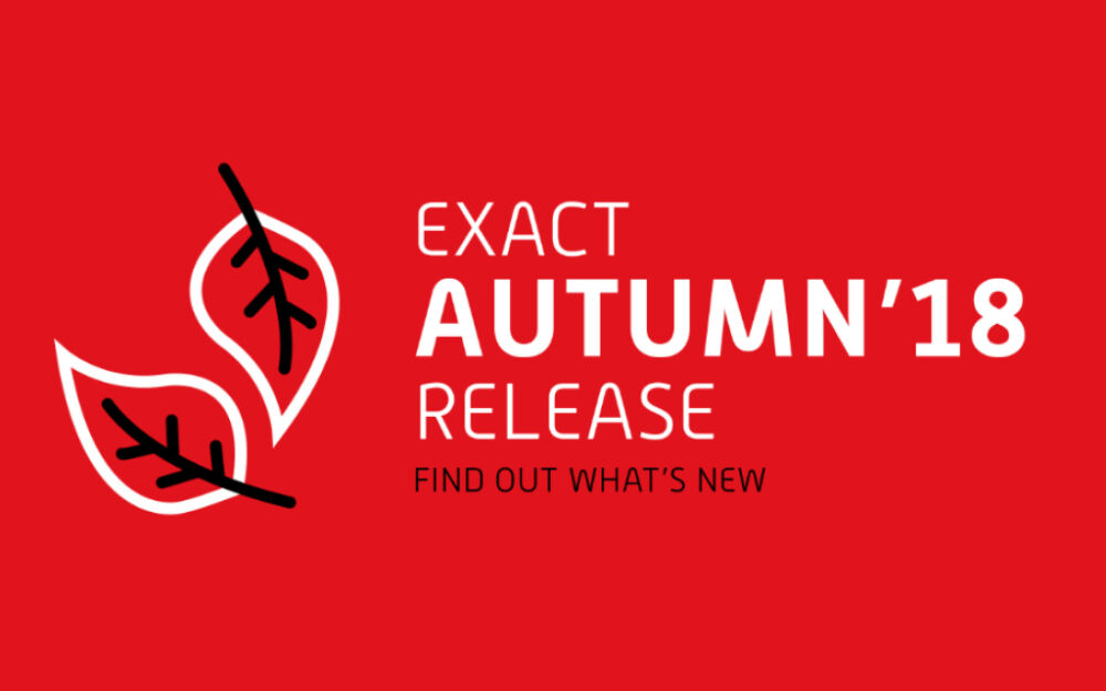 Logo voor Exact Autumn Release 2018
