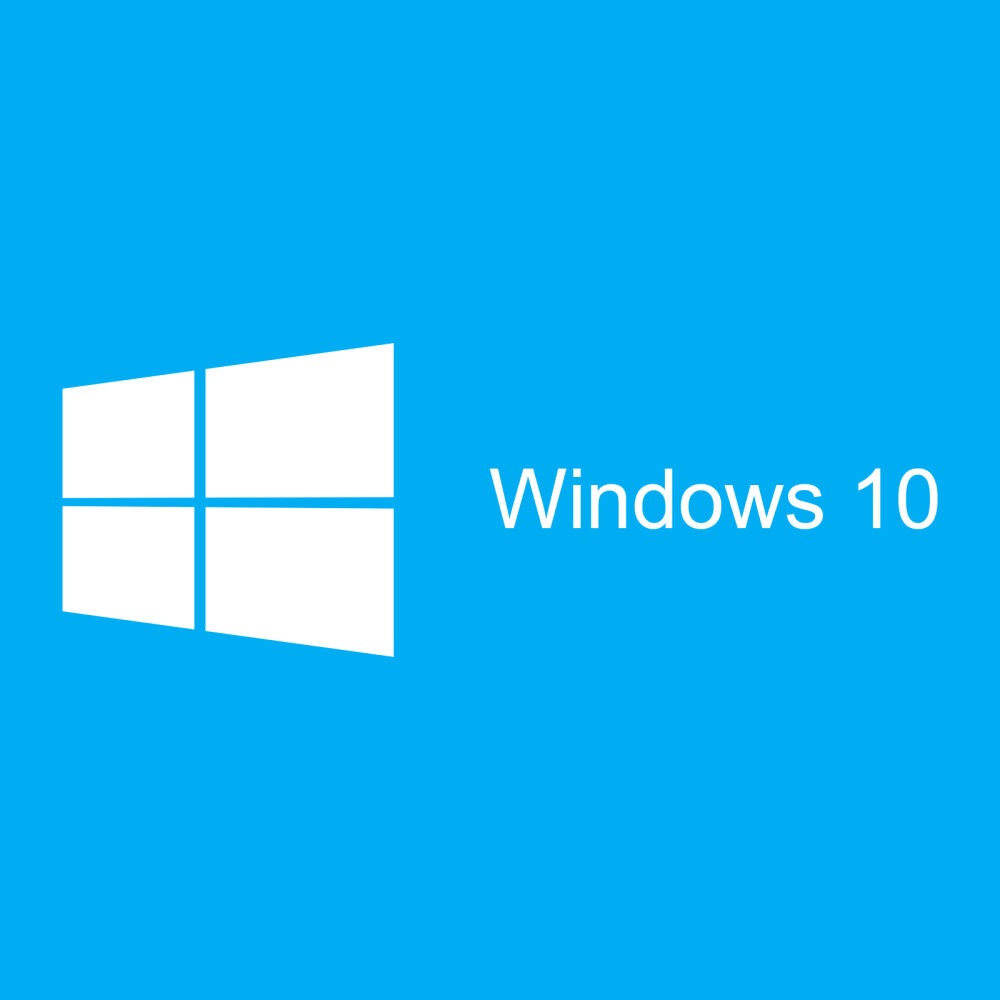 Het windows 10 logo